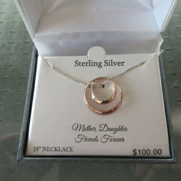Timeless Jewelry - Sterling Silver 18′ Double Round Necklace “Timeles